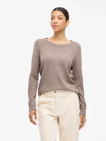 Viril O-Neck L/s  Knit Top - Noos - Image 2