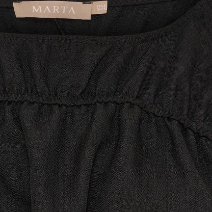 MdcSaffron Blouse Black - Image 2