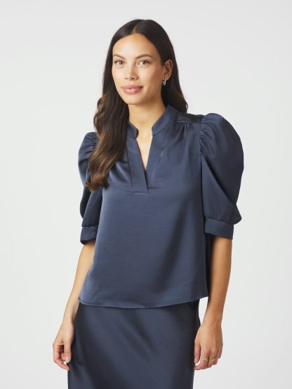 Roella Heavy sateen Midnigth blue - Image 2