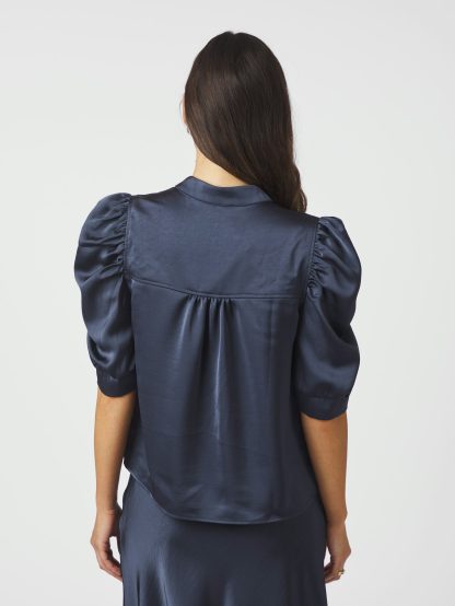Roella Heavy sateen Midnigth blue - Image 3