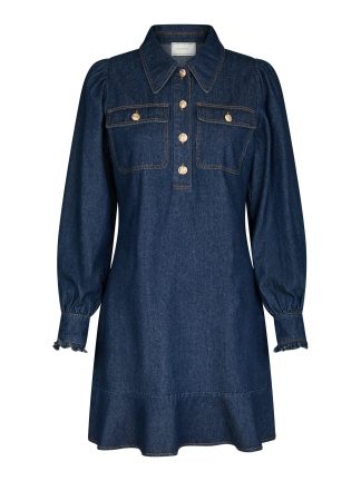 Nikko denim dress Blue