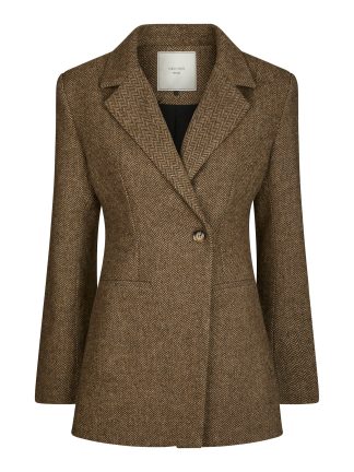 Bowie herringbone blazer,Brown