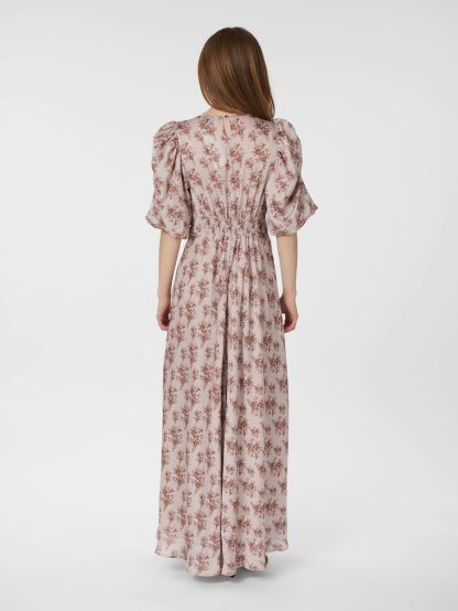 Kikka wild rose dress,dusty rose - Image 3