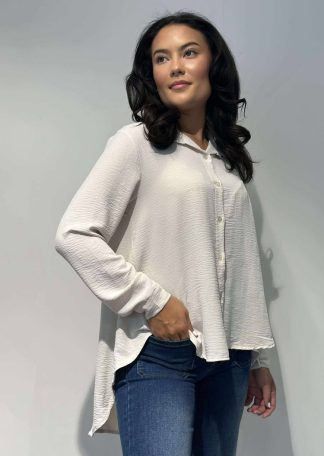 Saga bluse, beige