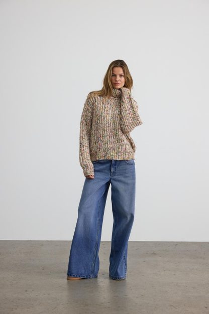 NMMARNEY L/S HIGH NECK KNIT FWD NOOS - Image 8