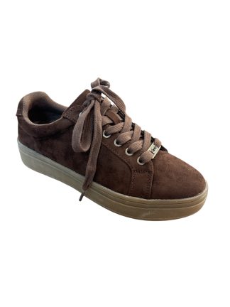 Brun sneaker nubuk