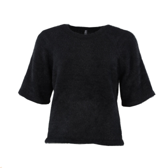 Pcovy Ss O-Neck Knit Pwp Bc