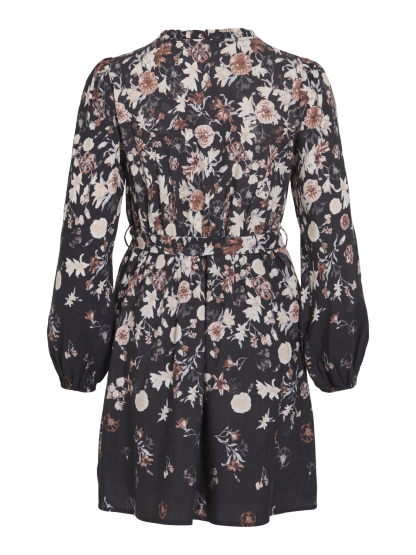 VIELMA O-NECK L/S SHORT DRESS/LN - Image 2