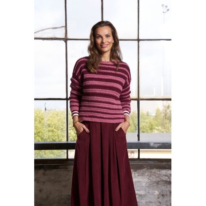 MdcCiela skirt Bordeaux - Image 3