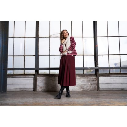 MdcCiela skirt Bordeaux - Image 2