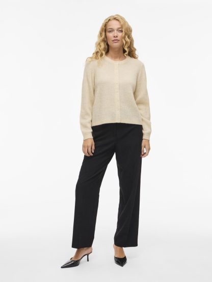 VILORY O-NECK L/S KNIT CARDIGAN-NOOS - Image 6