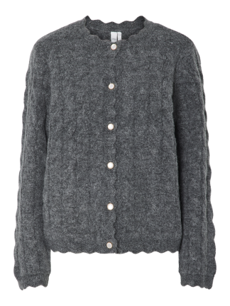 YASBUBERA LS KNIT CARDIGAN S. NOOS