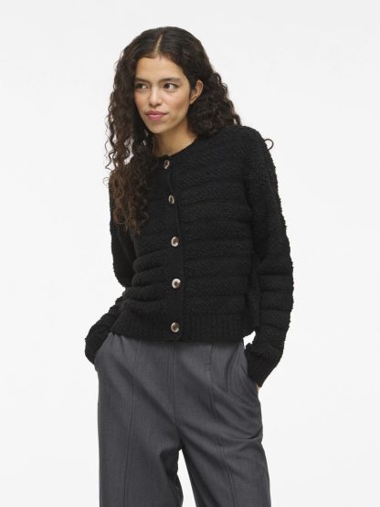 Vitillia O-Neck L/s Knit Cardigan - Image 2