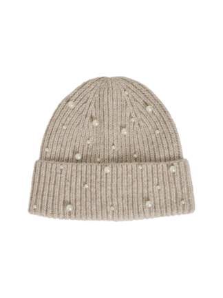 VIABI PEARL KNIT BEANIE/EF