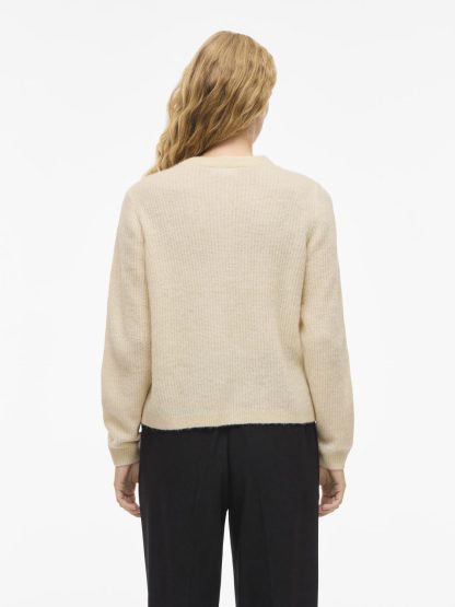 VILORY O-NECK L/S KNIT CARDIGAN-NOOS - Image 4