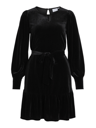 VIEMILY L/S O-NECK DRESS/DC/2