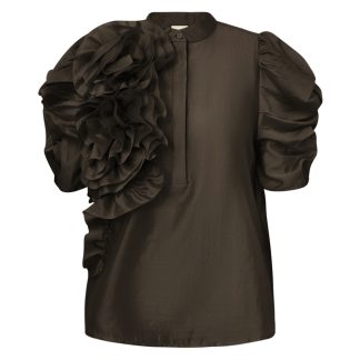 AnnsofiGO Bluse Coffe