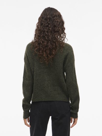 VIPRETTY O-NECK POINTELLE CARDIGAN - Image 3