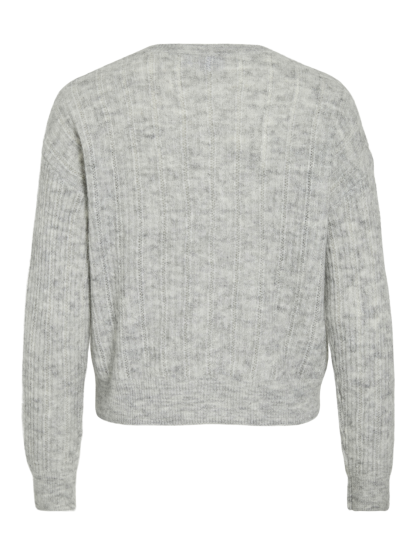 VIPRETTY O-NECK POINTELLE CARDIGAN - Image 3