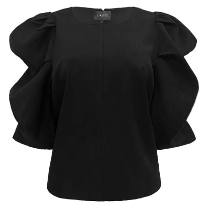 Winnie Blouse  Black - Image 2