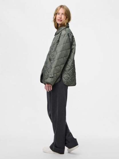 Pcemily Short Quilted Jacket Noos Bc - Image 4