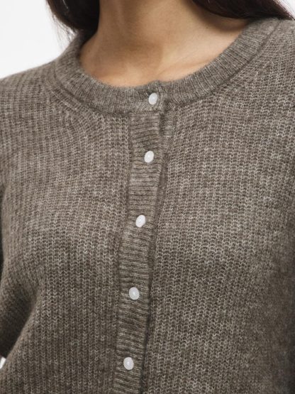 VILORY O-NECK L/S KNIT CARDIGAN-NOOS - Image 6