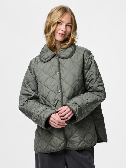 Pcemily Short Quilted Jacket Noos Bc - Image 2