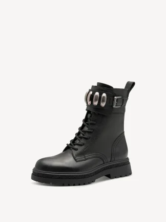 Boots skinn "studs!" Sort