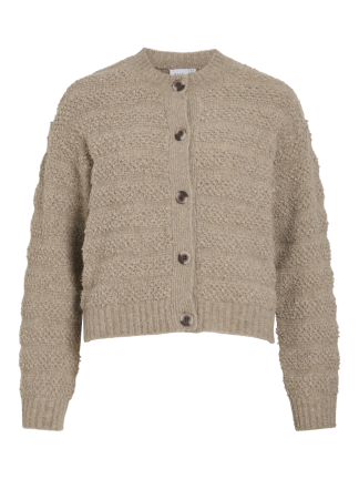 Vitillia O-Neck L/s Knit Cardigan