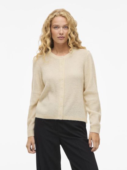 VILORY O-NECK L/S KNIT CARDIGAN-NOOS - Image 2