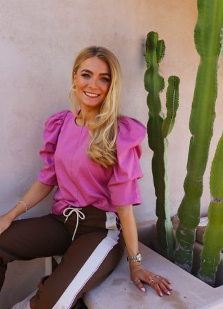 Winnie Blouse  Orchild Pink
