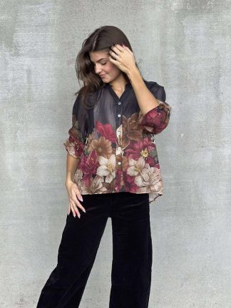 Camille bluse sort