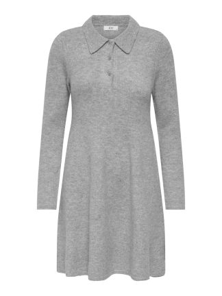 JDYROSEMARY LIFE L/S COLLAR DRESS KNT