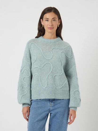 Yasbrida Ls Wool Blend Knit Pullover - Image 2