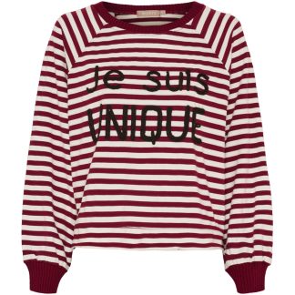 MdcFenja Sweat,Moro/Bordeaux
