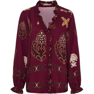 MdcBrook Shirt, bordeaux