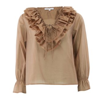 Jody Nougat bluse