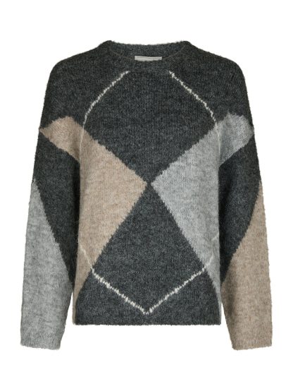 Inga Check Fluff genser - Image 2