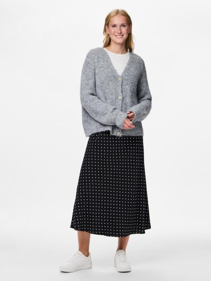 Pccleo Ls V-Neck Knit Cardigan Noos Bc - Image 3