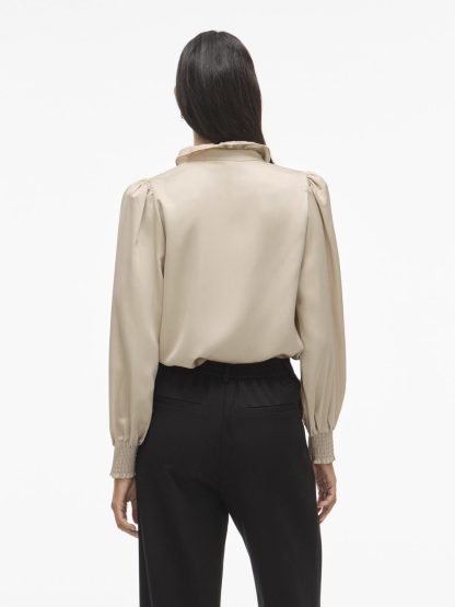 VILUTTO L/S FRILL SHIRT/1 - Image 4
