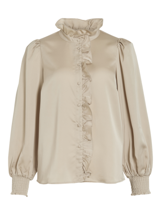 VILUTTO L/S FRILL SHIRT/1