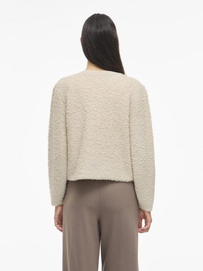 VIPAZA O-NECK L/S ZIPPER KNIT CARDIGAN - Image 4