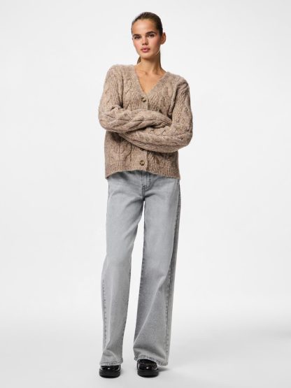 Pcnina Ls V-Neck Knit Cardigan Noos Bc - Image 6