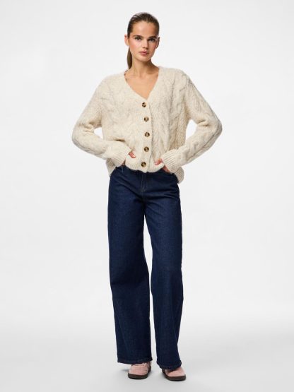 Pcnina Ls V-Neck Knit Cardigan Noos Bc - Image 6