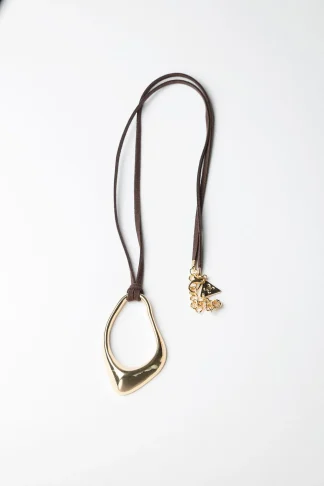 Cia long necklace gold