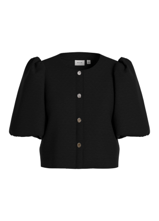 VITALIAMA O-NECK 2/4 OPEN SHORT TOP