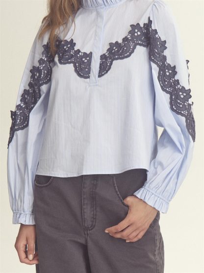Olinego Blouse,blå - Image 3