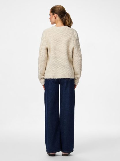 Pcnina Ls V-Neck Knit Cardigan Noos Bc - Image 4