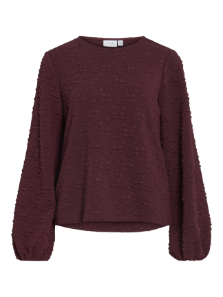 VICRONA O-NECK L/S TOP