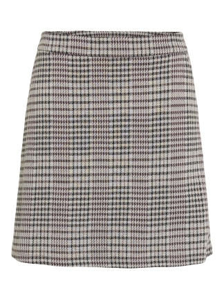 VIRAJA CHECKS HW SHORT SKIRT/R